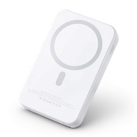 Cargador Inalámbrico Magnético Digital de 15W, 22.5W con Cable Integrado, Carga Súper Rápida, Banco de Energía con Cable, Soporte para Teléfono Móvil