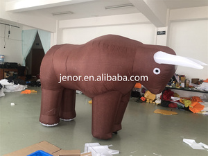 Accesorios para festivales Traje de animal de <span class=keywords><strong>toro</strong></span> marrón inflable para desfile de Carnaval de España - Product Image 2