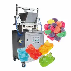 Kleine Capaciteit Gummy Bear Productie Machine Gummy Candy Make Machine Lab Gebruik