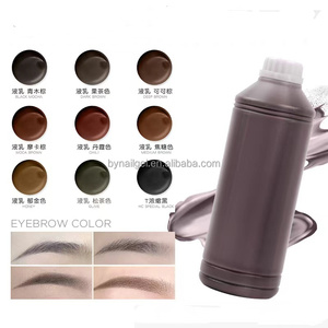 สีสักคิ้วแบบกึ่งถาวร PMU ขนาด 1000 มล. ฟรี สำหรับผู้เริ่มต้น  หมึกสักคิ้วแบบน้ำสำหรับไมโครเบลดดิ้ง - Product Image 1