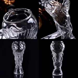 Vaso de Cerveza de Vidrio Creativo con Diseño de la Copa Mundial de Fútbol <span class=keywords><strong>Hercules</strong></span>, Vaso de Gran Capacidad con Caja de Color para Eventos Deportivos y Fiestas, Venta al Por Mayor - Product Image 3