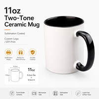Tasses en céramique personnalisées imprimées en gros, gobelets transparents par sublimation/gravure/sérigraphie, verres à shot personnalisés en gros, anti-fuite