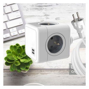 Enchufe Francés 2026 con 2 Puertos USB y Cable de Extensión de 1.5 m - Product Image 3