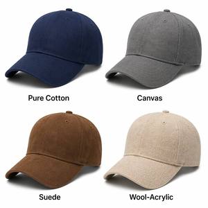 Casquette <span class=keywords><strong>de</strong></span> baseball unisexe 6 panneaux printemps/été – Grande taille, effet vieilli, style rétro Hong Kong, 100 % coton, ajustable - Product Image 6