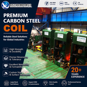 Shearing Q345 Coated <b>Pickled</b> and Oiled 10mm 1500mm Slitting JIS G3101 Carbon Steel Coil for Construction - Product Image 1