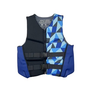 Giubbotto di Salvataggio Personalizzato in Neoprene con Logo, per Wakeboard, Schiuma EPE, Nautica, Soccorso Marino, Rafting, Kayak, Nuoto, Giubbotto Antiurto per Adulti Uomini - Product Image 1