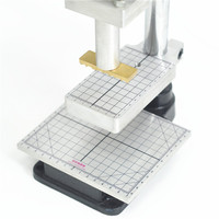 Machine d'estampage à chaud de chaussures finie multifonctionnelle simple Machine d'estampage manuelle à chaud pour chaussures en cuir Chaussure-pad PU PVC