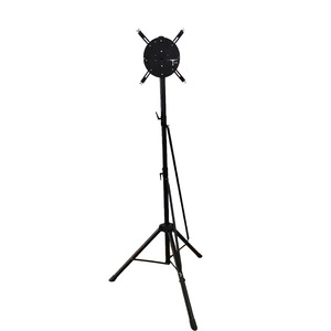 Support de <span class=keywords><strong>cible</strong></span> de fléchettes avec tapis de <span class=keywords><strong>cible</strong></span>, support de tableau de score électronique, pour compétition professionnelle, multifonctionnel, en acier épaissi - Product Image 5