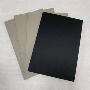 Carton gris teinté en usine 2 mm / Carton noir / Papier noir - Product Image 1
