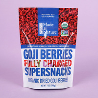 Sac d'emballage de collation d'emballage alimentaire refermable Snacks de fruits secs Sacs à fermeture éclair doy pack Pochette debout auto-scellante en feuille d'aluminium