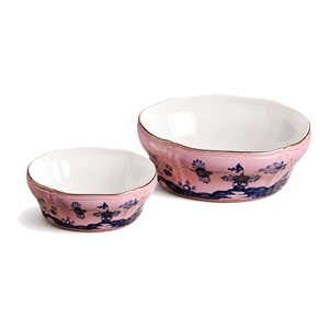 Kit de bols à fruits et tasses en porcelaine italienne orientale 7+10 pouces, motif floral, résistant au lave-vaisselle, emballage coffret cadeau complet, vente chaude - Product Image 4