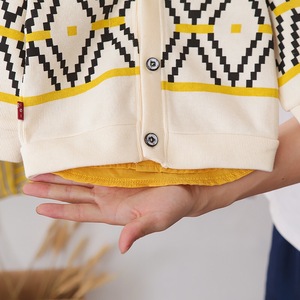 Nuevo Conjunto de Ropa Infantil de Verano, 3 Piezas, Estilo Casual, Chaqueta de Manga Larga + Camisa + Pantalones, Poliéster/Algodón - Product Image 6