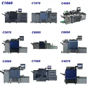 Konica bizhub מדפסת מכונת מכונת מכונת צילום c554 konica minolta bizhub מדפסת שחורה 554