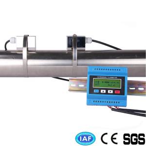 Medidor de fluxo de pasta de oliva dentro de tubos de aço inoxidável medidor de fluxo líquido ultrassônico - Product Image 4