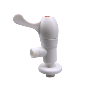 Vanne d'angle en plastique PP 1/2'' à commande bidirectionnelle pour le contrôle du débit d'eau, prix de gros abordable, faible MOQ - Product Image 1
