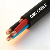 Cable de Alimentación Multifilar THHN/THWN-2 con Cubierta de PVC Especial Negra, Cumple con RoHS, para la Industria del Petróleo y Gas, de Nailon