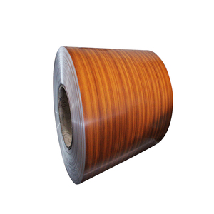 <span class=keywords><strong>Bobina</strong></span> in Acciaio PPGI con Motivo Effetto <span class=keywords><strong>Legno</strong></span>, Acciaio Verniciato Stampato per Saldatura, Piegatura e Taglio per Costruzioni e Coperture - Product Image 2