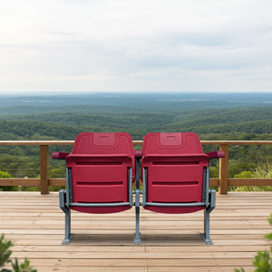 Asiento Plegable de HDPE para Estadio, Silla Abatible, Asientos Fijos de Plástico para Gimnasios, Arenas y Estadios CS-ZZB-GL - Product Image 3