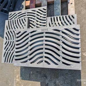 Heavy Duty F900 Load-Dragende Antislip En Anti-Diefstal Ontwerp Nodulair Gietijzer Riool Cover Plaat Export Kwaliteit Gietdiensten - Product Image 4