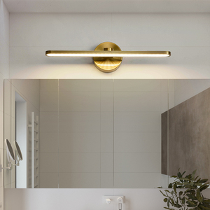 Applique murale LED moderne de luxe en cuivre pour éclairage de table de toilette, idéale pour les tableaux et l'art mural dans la maison, le bureau ou la salle de bain - Product Image 3