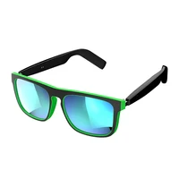 Gafas de Sol Inteligentes Inalámbricas con Cancelación de Ruido, Resistentes al Agua IPX4, con Puerto de Carga Tipo-C y Control Táctil, para Música