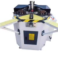 Machine de sertissage d'angle LJJ-120 pour la fabrication de fenêtres et portes en PVC, UPVC et aluminium
