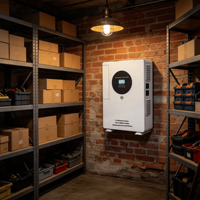 Paket Baterai Lain Berkapasitas Tinggi 2.5kWh 3.5kW Sistem Terintegrasi SY Penyimpanan Rumah yang Dipasang di Dinding dengan Model Perangkat Keras ADS Asal CN