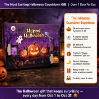 Southpeak Toy Mochi Hand Therapy Squishy Factory Outil anti-stress pour le soutien des personnes atteintes de TDAH et d'autisme, Cadeau Calendrier de l'Avent Halloween