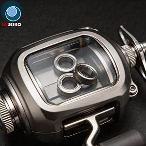 Grasa para Rodamientos Híbridos de Acero Inoxidable Resistentes al Agua Salada, Bolas de Si3N4, Doble Sellado, Compatible con Penn/<span class=keywords><strong>Shimano</strong></span> <span class=keywords><strong>Stradic</strong></span>/Daiwa - Product Image 2