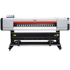 Locor 1.8m quattro teste i3200A1 macchina da stampa 6 piedi macchina di trasferimento di riscaldamento ad alta velocità stampante di carta a sublimazione
