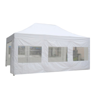Khung Nhôm <span class=keywords><strong>4X6M</strong></span> Lều Gấp Vững Chắc Pop Up Canopy <span class=keywords><strong>Tent</strong></span> Với Cửa Sổ Sidewalls - Product Image 1