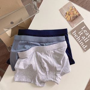 Calzoncillos para Hombre, Transpirables, de Algodón Suave, Cómodos, de Color Sólido - Product Image 2