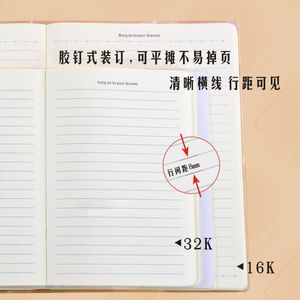Carnet de notes ligné 13*18CM <span class=keywords><strong>avec</strong></span> impression 'Cette fois-là, j'ai renaissi en tant que <span class=keywords><strong>Slime</strong></span>', papeterie <span class=keywords><strong>anime</strong></span> pour l'école - Product Image 4