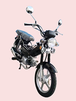 Moped, vélo à pédales 110cc, mini moto, cyclomoteur à essence, scooter électrique, vélo