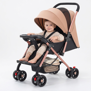 <span class=keywords><strong>Poussette</strong></span> bébé pliable bidirectionnelle légère, respirante et écologique en métal, avec fonctions assise et couchée, pour 0-3 ans, livraison directe - Product Image 1