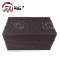 Outils abrasifs en nylon scotch brite non tissé tampon à récurer 7447 pour métal en aluminium en acier inoxydable