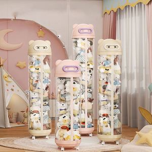 Wholesale Creative <b>Plastic</b> PP Toy <b>Storage</b> Container Plush Display Organizer <b>Shelf</b> for Nursery Playroom Kid's Bedroom - Product Image 3