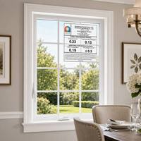 Ventana Abatible Manual de UPVC con Funciones Impermeables e Insonorizantes, Muy Popular en Proyectos de Villas de Alta Gama