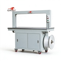 Oray Economische Automatische PP-omsnoeringsmachine 220V Mechanisch Aangedreven Hoge Energiebesparing Aangepaste Afmetingen 1 Jaar Garantie