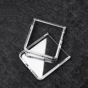 2025 clair acrylique Transparent dur PC pliant étui de téléphone portable pour Motorola <span class=keywords><strong>Moto</strong></span> Razr 60 Ultra Razr50 étuis de couverture arrière - Product Image 2