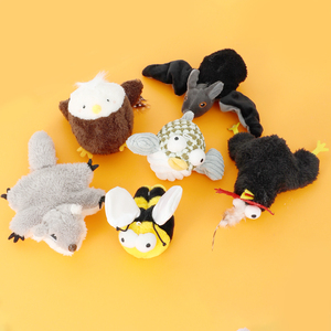 Pet Brinquedo De Pelúcia Flapping Som Agitando Pássaro Elétrico Brinquedo Gato Pet Auto Alta Simulação Peixe Balançando asas Pássaro - Product Image 3