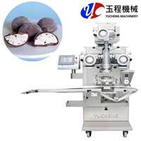 Machine à glace mochi multifonctionnelle à grande vitesse, traitement continu et fluide, équipement automatique de fabrication de mochi congelé pour boulangerie