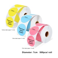 Gratis alamat kustom pengiriman stiker langsung Thermal/Transfer kemasan produk Label Roll untuk Dymo 4Xl Label Printer