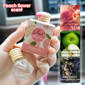 Nuovo arrivo fabbrica ciondolo luce olio essenziale di alta qualità facile da trasportare commercio estero appeso deodoranti per profumo per auto - Product Image 1