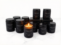 Bougie parfumée haut de gamme écologique en cire de soja biologique pour une ambiance luxueuse, cadeaux de mariage, fêtes, Diwali, Fête des Pères, bain