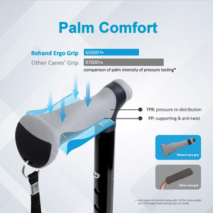 4-Section <b>Foldable</b> Adjustable Lightweight Aluminum <b>Walking</b> Cane <b>Stick</b> Custom Colorful <b>Walking</b> Cane for Men Women - Product Image 2