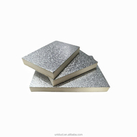 Panneau de conduit composite pré-isolé en PU, isolation PUR PID, conduits de climatisation, mousse rigide en polyuréthane, conduits en aluminium