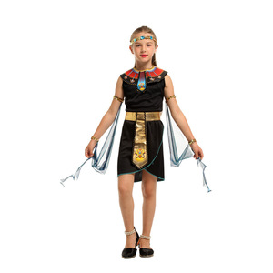 Disfraces <span class=keywords><strong>de</strong></span> Faraón Egipcio <span class=keywords><strong>de</strong></span> Halloween para niños niña Navidad carnaval fiesta princesa Cosplay disfraces - Product Image 2