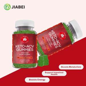 Bonbons gélifiés végétaliens Keto+ACV biologiques en gros, complément vitaminique pour adultes pour la beauté, la santé intestinale et la perte de poids - Product Image 2