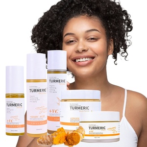 Kit de correction de la pigmentation au curcuma éclaircissant et blanchissant pour réduire les cicatrices d'acné <span class=keywords><strong>taches</strong></span> claires <span class=keywords><strong>anti</strong></span>-rides - Product Image 1